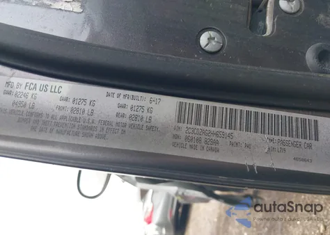 2017 Dodge Challenger Sxt from USA, damaged, VIN 2C3CDZAG2HH659145